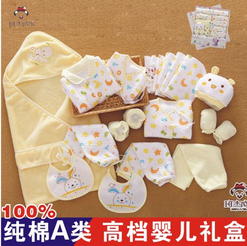 Coffret cadeau pour nouveau-né - Vêtements + Accessoires BANJVALL 0-6 mois Ref 1953913