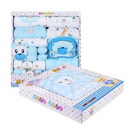 Coffret cadeau pour nouveau-né - Vêtements + Fournitures Ref 1953943