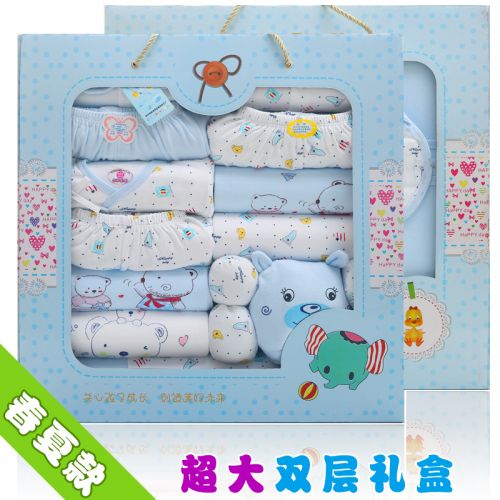 Coffret cadeau pour nouveau-né - Vêtements + Fournitures Ref 1954345