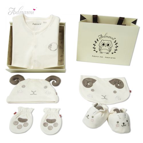 Coffret cadeau pour nouveau-né - Vêtements + Fournitures ADORARMI AWGSBU155002Y Ref 1954626