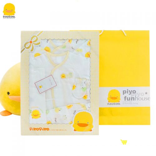 Coffret cadeau pour nouveau-né - Kit d'accessoires PIYOPIYO Ref 1955546