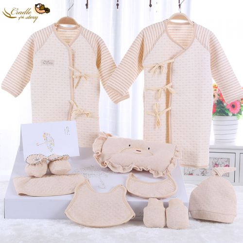 Coffret cadeau pour nouveau-né - Vêtements + Chaussures accessoires Colored coffrets cadeaux Le coton biologique Ref 1955693