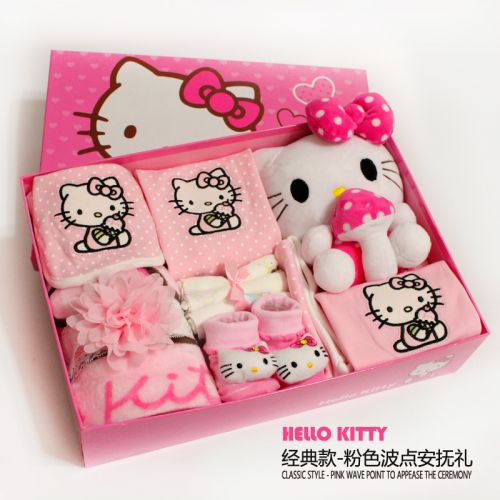 Coffret cadeau pour nouveau-né - Vêtements + Fournitures Ref 1956098