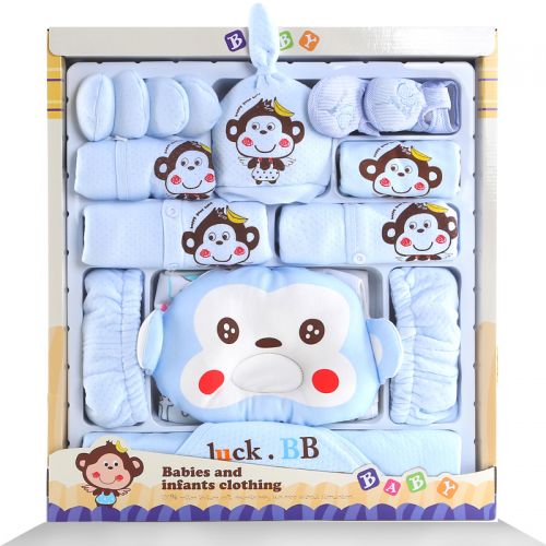 Coffret cadeau pour nouveau-né - Vêtements + Fournitures Ref 1956133