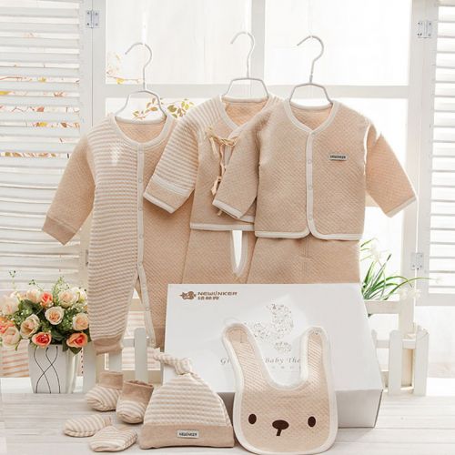 Coffret cadeau pour nouveau-né - Vêtements + Fournitures NEWLINKER coton coloré Ref 1956180