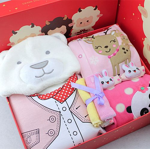 Coffret cadeau pour nouveau-né - Vêtements + Chaussures accessoires Self-made Ref 1956987