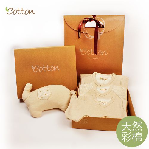 Coffret cadeau pour nouveau-né - Vêtements + Accessoires EOTTON Le coton biologique Ref 1957364