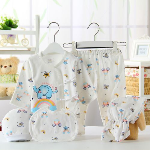 Coffret cadeau pour nouveau-né - vêtements en coton Ref 1960743