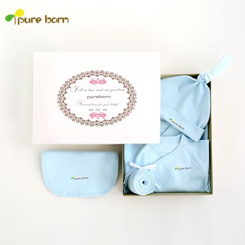 Coffret cadeau pour nouveau-né PUREBORN PBG15 - Ref 1973937