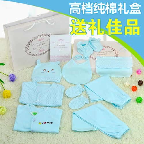 Coffret cadeau pour nouveau-né - Vêtements + Fournitures Ref 1974533