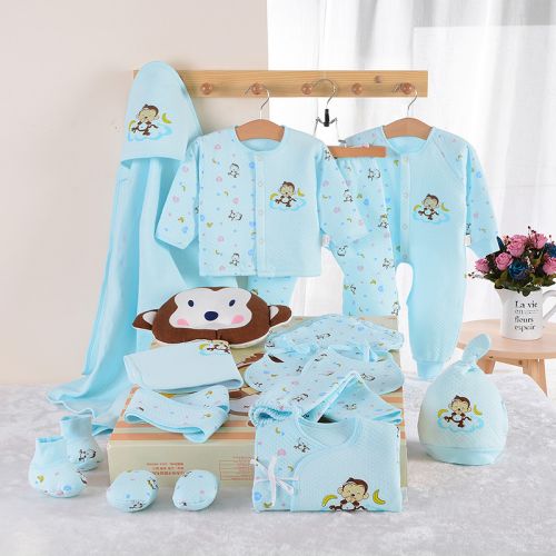 Coffret cadeau pour nouveau-né - Vêtements + Fournitures Ref 1975117