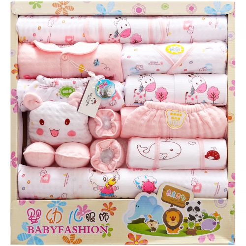 Coffret cadeau pour nouveau-né - Vêtements + Fournitures Ref 1976016