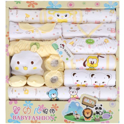 Coffret cadeau pour nouveau-né - Vêtements + Fournitures Ref 1976019