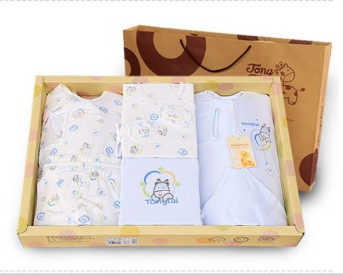 Coffret cadeau pour nouveau-né en coton - Ref 1976661