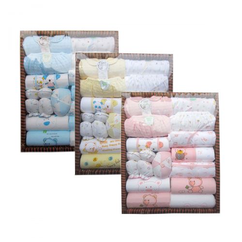 Coffret cadeau pour nouveau-né Dix-huit ensembles, Les paniers-cadeaux, - Ref 1976670