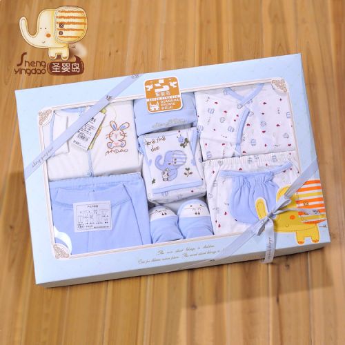 Coffret cadeau pour nouveau-né - Vêtements + Fournitures Ref 1976979