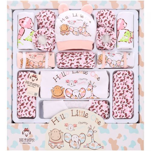 Coffret cadeau pour nouveau-né - Vêtements + Chaussures accessoires BANJVALL sjmc coton peigné Ref 1977289