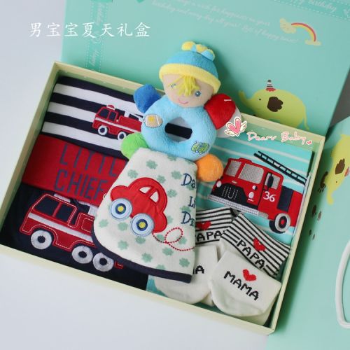 Coffret cadeau pour nouveau-né - Vêtements + Fournitures Ref 1977533