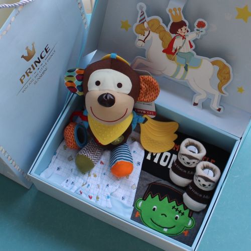 Coffret cadeau pour nouveau-né - Vêtements + Fournitures Ref 1977569