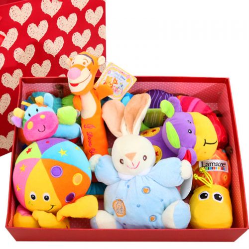 Coffret cadeau pour nouveau-né LOVE BABY Le coton biologique - Ref 1977797