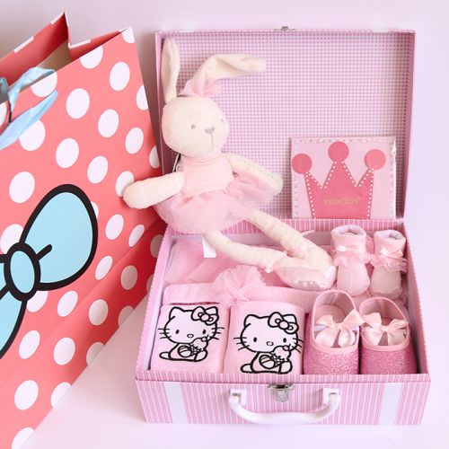 Coffret cadeau pour nouveau-né - Vêtements + Fournitures Ref 1978015