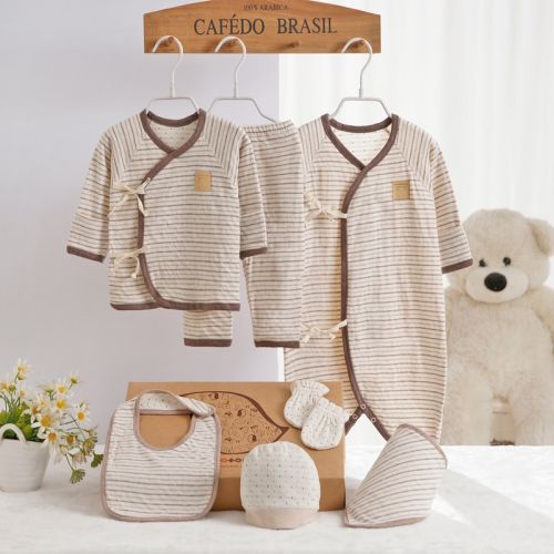 Coffret cadeau pour nouveau-né - Vêtements + Accessoires POTATOKIDS Le coton biologique Ref 1978195