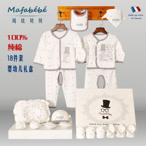 Coffret cadeau pour nouveau-né - Vêtements + Chaussures accessoires MAFABEBE Ref 1978982