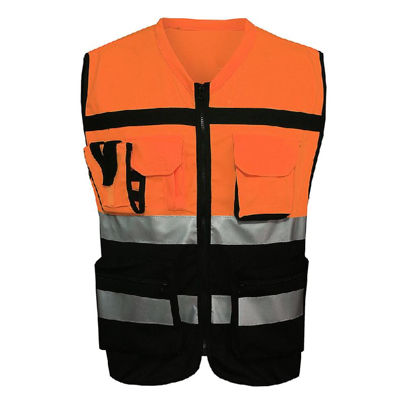 Combinaison de protection en Polyester - Réflexion la lumière à haute intensité avertissement du site réflexion nuit. Ref 3402689