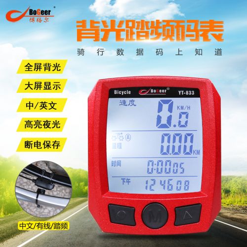 Compteur de vélo BOGEER - Ref 2423310