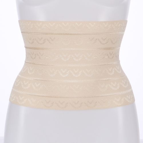 Corset Abdomen avec le côté plat de la barre transversale - Ref 675771