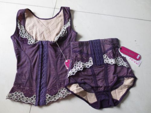 Corset amincissant en coton coloré - Ref 686340