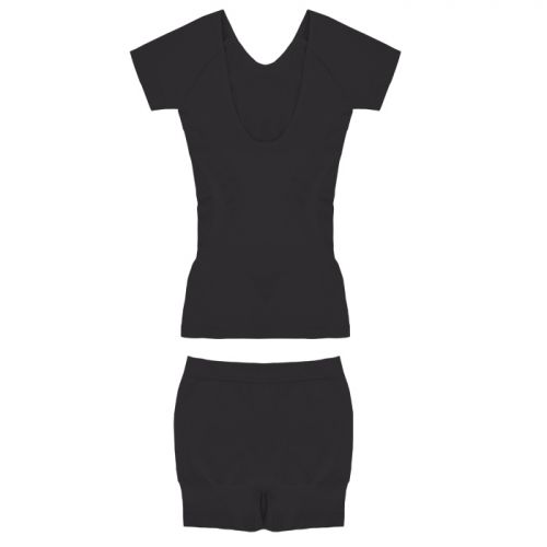  Corset amincissant viande noire en nylon - Ref 688717