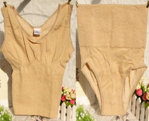 Corset amincissant simple en coton - Ref 690422