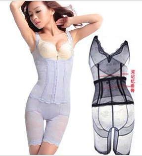 Corset amincissant SASIGER Un tribunal doit diviser la cerise Siamese en nylon - Ref 694143