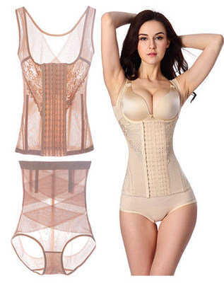 Corset amincissant luxueux en nylon - Ref 697066