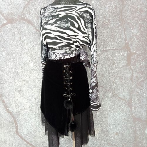 Costume de danse latino pour femme - Ref 2894197