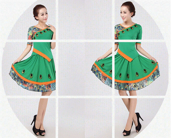 Costume de danse latino pour femme - Ref 2895117