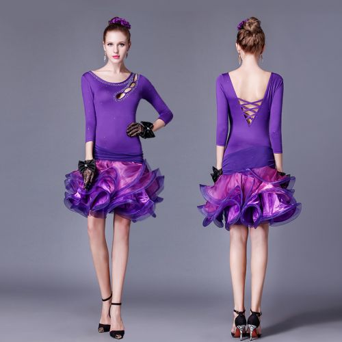 Costume de danse latino pour femme - Ref 2895833
