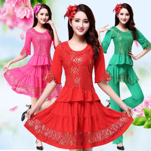 Costume de danse latino pour femme - Ref 2896819