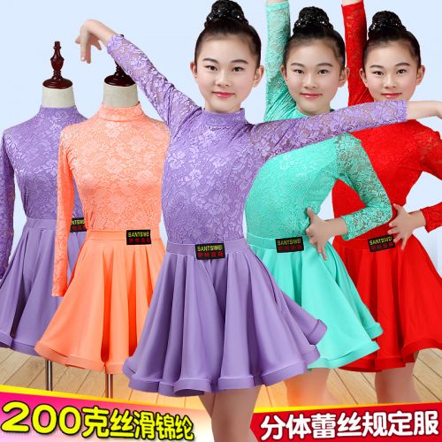 Costume de danse latino pour femme SANTSIWEI - Ref 2906396