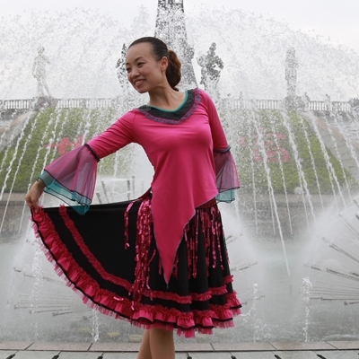 Costume de danse sud américaine pour femme - Ref 2905873
