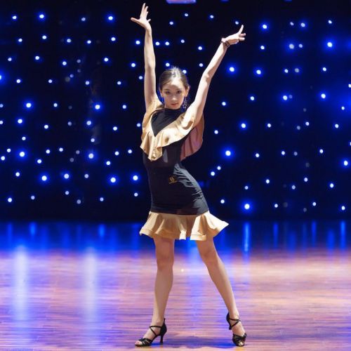Costume de danse sud américaine pour femme DANCEBABY - Ref 2906975