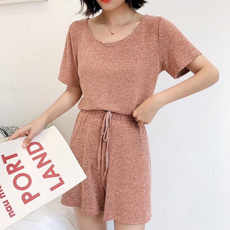 Costume femme en Fil de coton bicolore - Ref 3333738