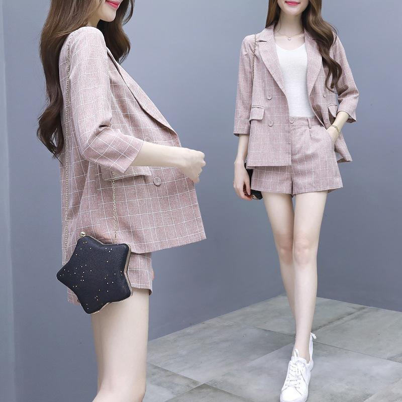 Costume femme en Coton et lin - Ref 3334226