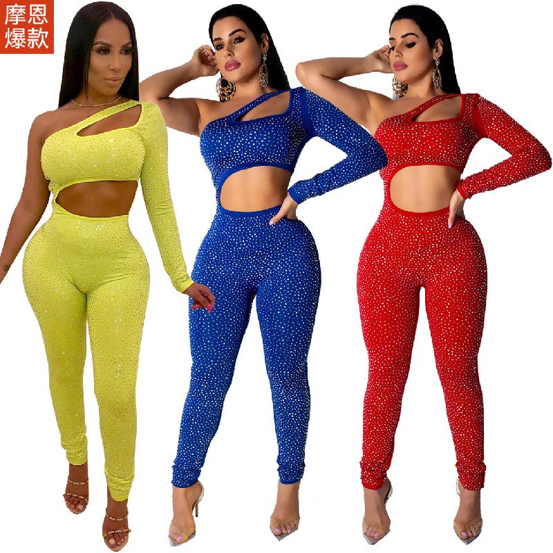 Costume femme MOEN en Mélange de coton - Ref 3334459
