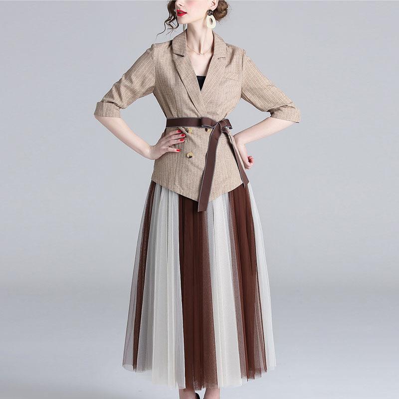 Costume femme en Mélange de coton - Ref 3334470