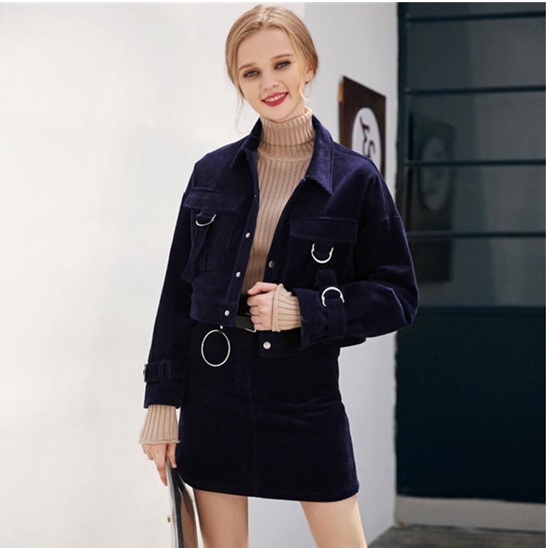 Costume femme en Velours côtelé - Ref 3334546