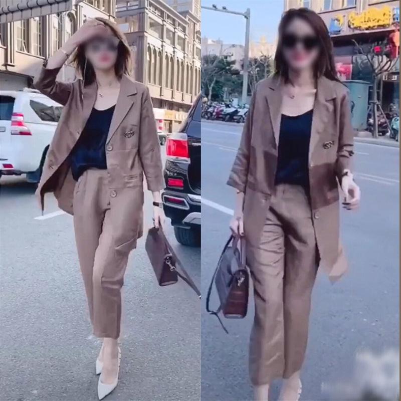 Costume femme DONG YANG XUAN en Coton et lin - Ref 3334871