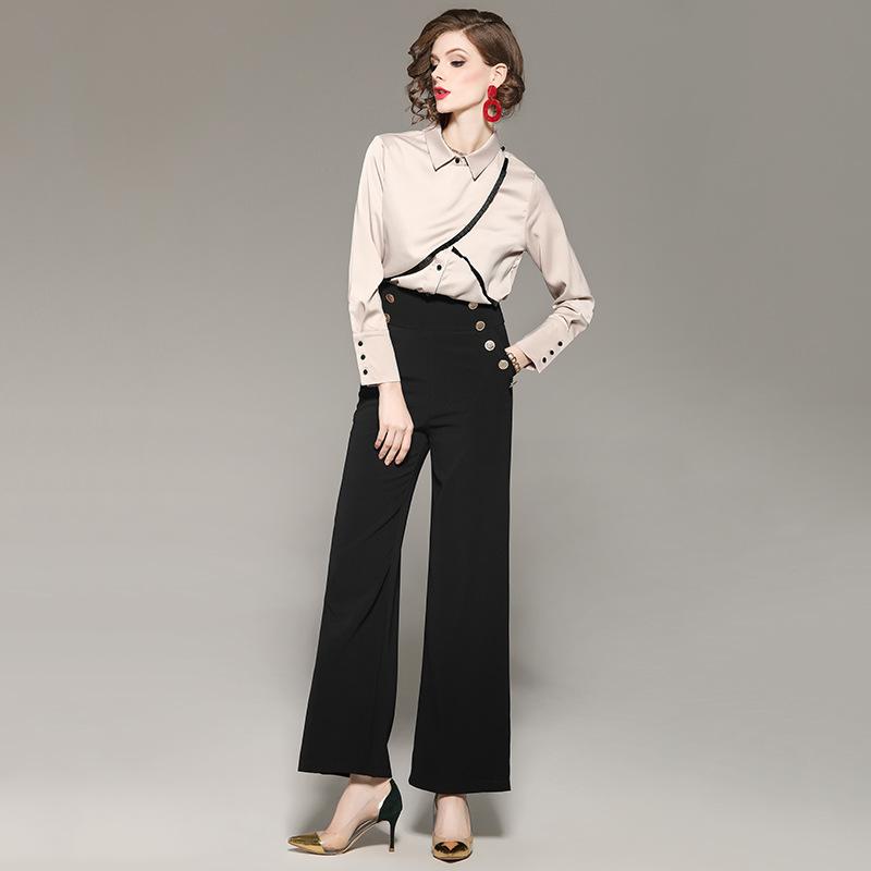 Costume femme en Satin mousseline + Matière de costume - Ref 3334880