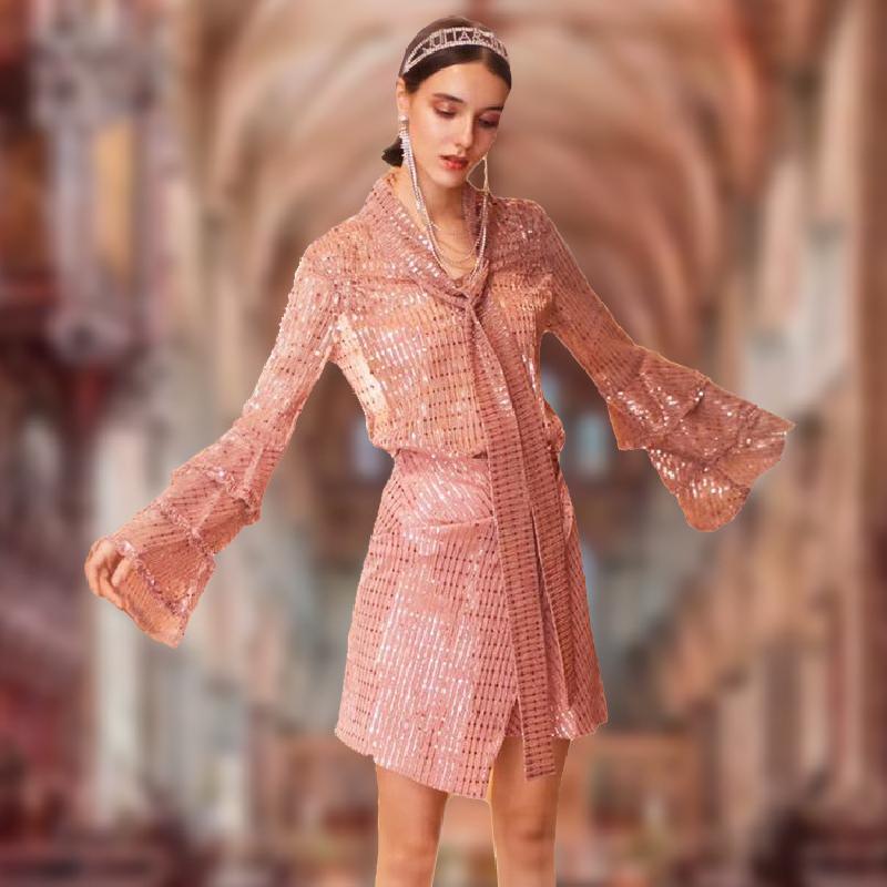 Costume femme en Mélange de fibres Synthétiques - Ref 3335004